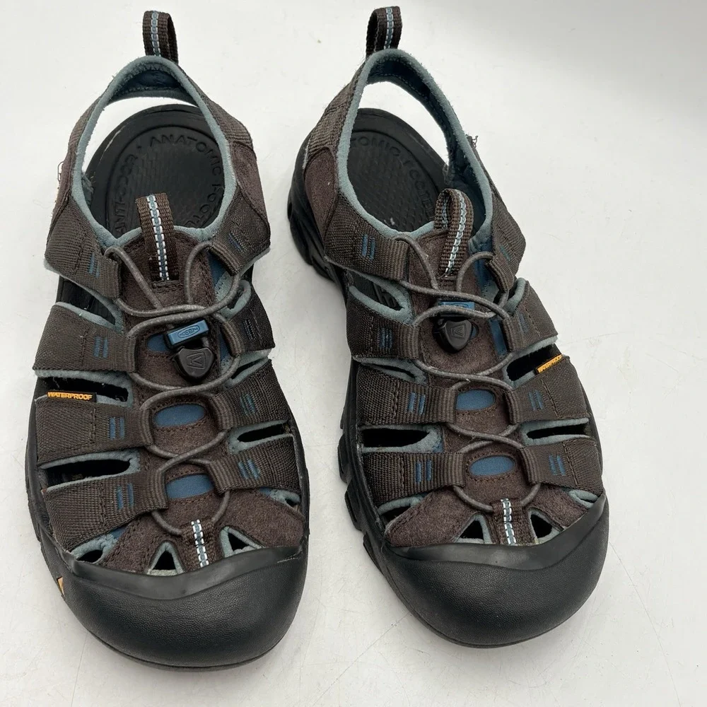 KEEN Men's Newport H2 Sandals Comfort Closed Toe Leather Water Shoe Size 10